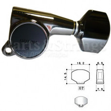 Колки Gotoh SG381-07 3L-3R Cosmo Black 
