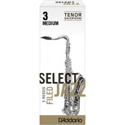 RSF05TSX3M Select Jazz Трости для саксофона тенор, размер 3, средние (Medium), 5шт, Rico