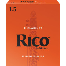 RBA1015 Rico Трости для кларнета Eb, размер 1.5, 10шт, Rico