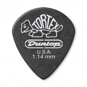 482R1.14 Tortex Pitch Black Jazz III Медиаторы 72шт, толщина 1.14мм, Dunlop