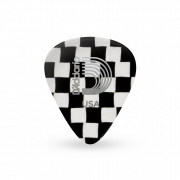 Медиаторы Planet Waves Checkerboard , целлулоид, расцветка шахматы, 10шт, очень толстые (1CCB7-10) 