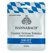 Cтруны Hannabach для классической гитары, посеребренная медь, сильное натяжение (500HT) 