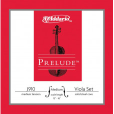 J910-MM-B10 Prelude Струны для альта, среднее натяжение, 10 комплектов, D'Addario
