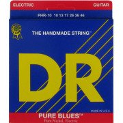 PHR-10 Pure Blues Комплект струн для электрогитары, никель, Medium, 10-46, DR