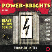 RP109 Power-Brights Heavy Bottom Комплект струн для электрогитары, 9-46, Thomastik