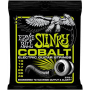 P02721 Cobalt Regular Slinky Комплект cтрун для электрогитары, кобальт 10-46, Ernie Ball