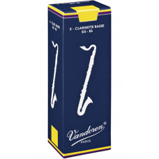 CR122 Трости для кларнета бас традиционные №2 (5шт), Vandoren