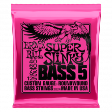 Струны Ernie Ball Super Slinky Bass 5-string 40-125 (2824)