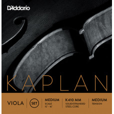 K410-MM Kaplan Forza Комплект струн для альта, среднее натяжение, Medium Scale, D'Addario