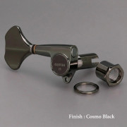 Колок правый (реверсный) для бас-гитары Gotoh GB707R/WS02 Cosmo Black 