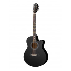 Акустическая гитара Foix, с вырезом, черная (FFG-4001C-BK) 