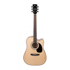 AD880CE-NS Standard Series Электро-акустическая гитара, с вырезом, цвет натуральный, Cort