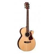 L150F-NS Luce Series Электро-акустическая гитара с вырезом, цвет натуральный, Cort