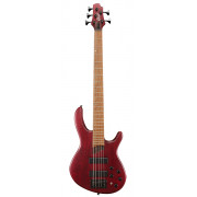 B5-Plus-AS-RM-OPBR Artisan Series Бас-гитара 5-струнная, красная, Cort