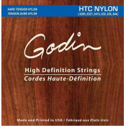 009367 NTC Nylon Комплект струн для классической гитары, сильное натяжение, Godin