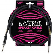 Кабель спикерный Ernie Ball, Jack 6.3, черный, 0,9м (6071) 
