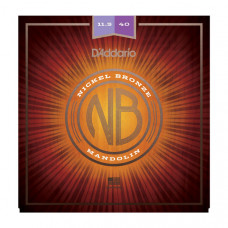 NBM11540 Nickel Bronze Комплект струн для мандолины, фосф/бронза, Custom Medium, 11.5-40, D'Addario