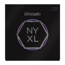 NYXL1149 NYXL Комплект струн для электрогитары, никелированные, Medium, 11-49, D'Addario