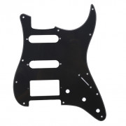 MX0314 Защитная накладка электрогитары Fender Stratocaster HSS, 1 слой, черная, Musiclily