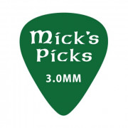 BASS-1 Mick’s Picks Медиатор для бас-гитары, толщина 3мм, D'Andrea