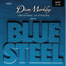 DM2552 Blue Steel Комплект струн для электрогитары, никелированные, 9-42, Dean Markley