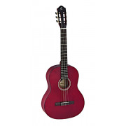 RST5MWR Student Series Классическая гитара, размер 4/4, красная, матовая, Ortega