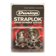 SLS1031N Straplok Dual Крепление ремня, никелированное, 2шт, Dunlop