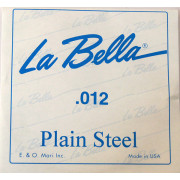 PS012 Отдельная стальная струна без оплетки, 012, La Bella