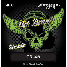 NH-CL Hit Drive Custom Light Комплект струн для электрогитары, 9-46, Мозеръ