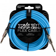 Кабель инструментальный Ernie Ball, Jack 6.3, синий, 6м (6417) 