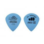 498P1.0 Tortex Jazz III XL Медиаторы 12шт, толщина 1,00мм, Dunlop