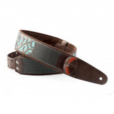 8401070430087 Go Mojo Nashville Teal Ремень для гитары, RightOn Straps