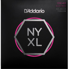 NYXL0940BT NYXL Комплект струн для электрогитары, Super Light, 09-40, D'Addario