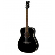 FG820-BL Гитара акустическая, черная, Yamaha