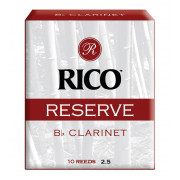 RCR1025 Rico Reserve Трости для кларнета Bb, размер 2.5, 10шт, Rico