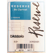 DCR02405 Reserve Трости для кларнета Bb, размер 4.0+, 2шт., Rico