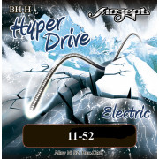 BH-H Hyper Drive Комплект струн для электрогитары, никель/железо, 11-52, Мозеръ