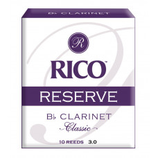 RCT1030 Rico Reserve Classic Трости для кларнета Bb, размер 3.0, 10шт, Rico