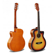 GA-H10-3TS Акустическая гитара, с вырезом, санберст, Smiger