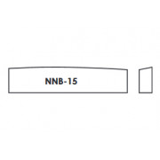 NNB-15 Заготовка верхнего порожка для гитары, латунь, Hosco