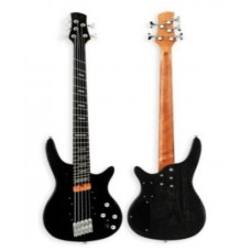 FBG/FBG-KB-11-BK Бас-гитара 5-струнная, мультимензурная, черная, Foix