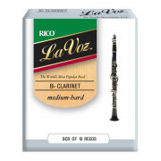 RCC10MH La Voz Трости для кларнета Bb, средне-жесткие (Medium-Hard), 10шт, Rico