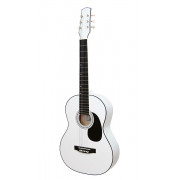 M-34-WH Акустическая гитара, белая, Амистар