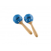 NINO7PD-B Маракасы деревянные, малые, синие, Nino Percussion