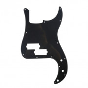 MX0359 Защитная накладка бас-гитары Precision Bass, 1 слой, черная, Musiclily
