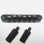 Бридж роликовый tune-o-matic Parts (Guitar Technology) черный, ш-14.5мм (Parts.BM025BK)