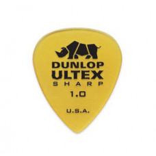 433P1.0 Ultex Sharp Медиаторы 6шт, толщина 1,00мм, Dunlop