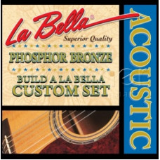 PW032 Отдельная струна для акустической гитары, 032, фосфорная бронза, La Bella