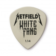 Медиаторы Dunlop White Fang, 6шт, толщина 1,14мм (PH122P1.14) 