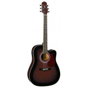 Электроакустическая гитара Naranda 41'', с вырезом, цвет натуральный (DG220CE-WRS) 